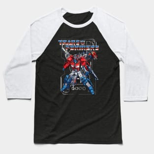 Neon Transformers Optimus Prime Baseball T-Shirt